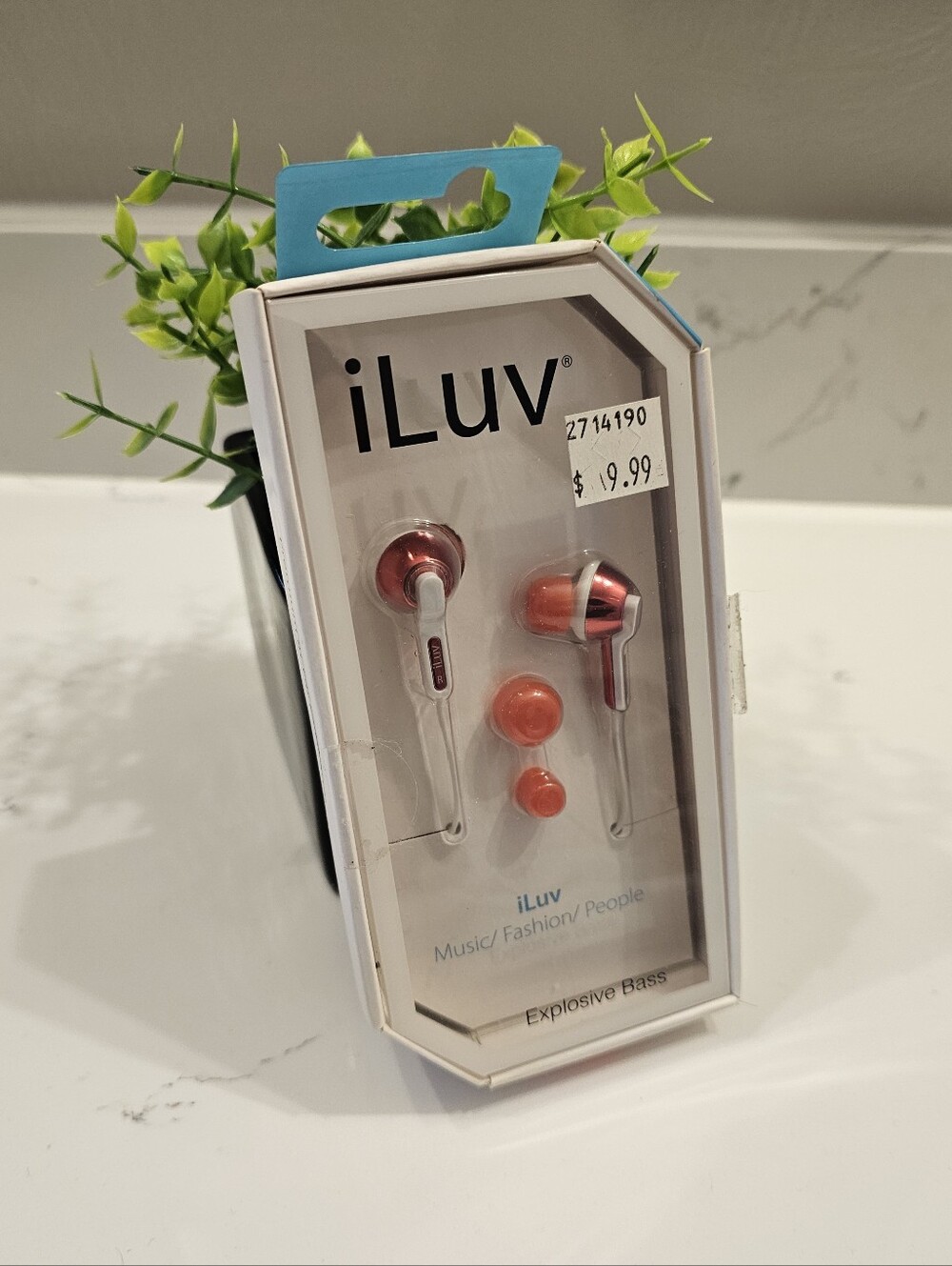 iLuv In-Ear Headphones with Extra Ear Tips